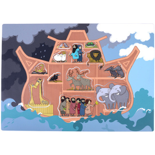 Магнитное развивающее пособие: "Библейские сюжеты: Ноев ковчег"