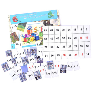 Магнитная таблица умножения "Зимний дворец"