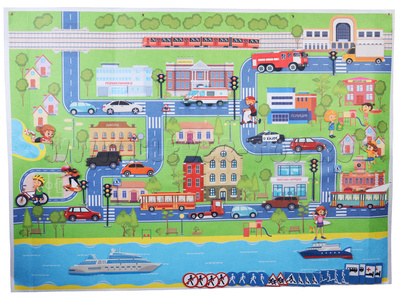 Панно Прогулка по городу