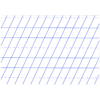 Мягкое магнитно-маркерное двусторонее поле А4 (клетка/косая линейка)