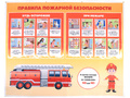 Панно Пожарная безопасность (55 дет + 2 планшета)