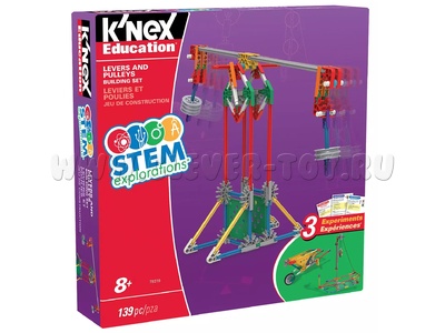 Конструктор образовательный KNEX "Рычаги и шкифы" (остатки)