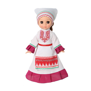 Кукла Эля в марийском костюме