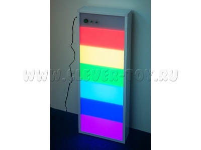Интерактивная светозвуковая панель "Лестница света" (6 ячеек)